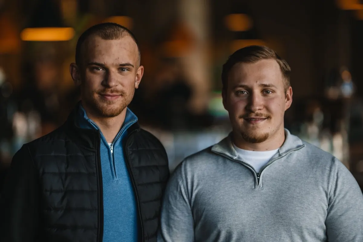 Aron och Ludde